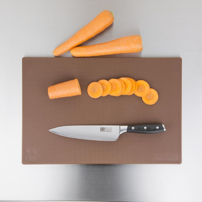 Hygiplas Low Density Chopping Board Brown - 450x300x10mm J256