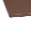 Hygiplas Low Density Chopping Board Brown - 450x300x10mm J256