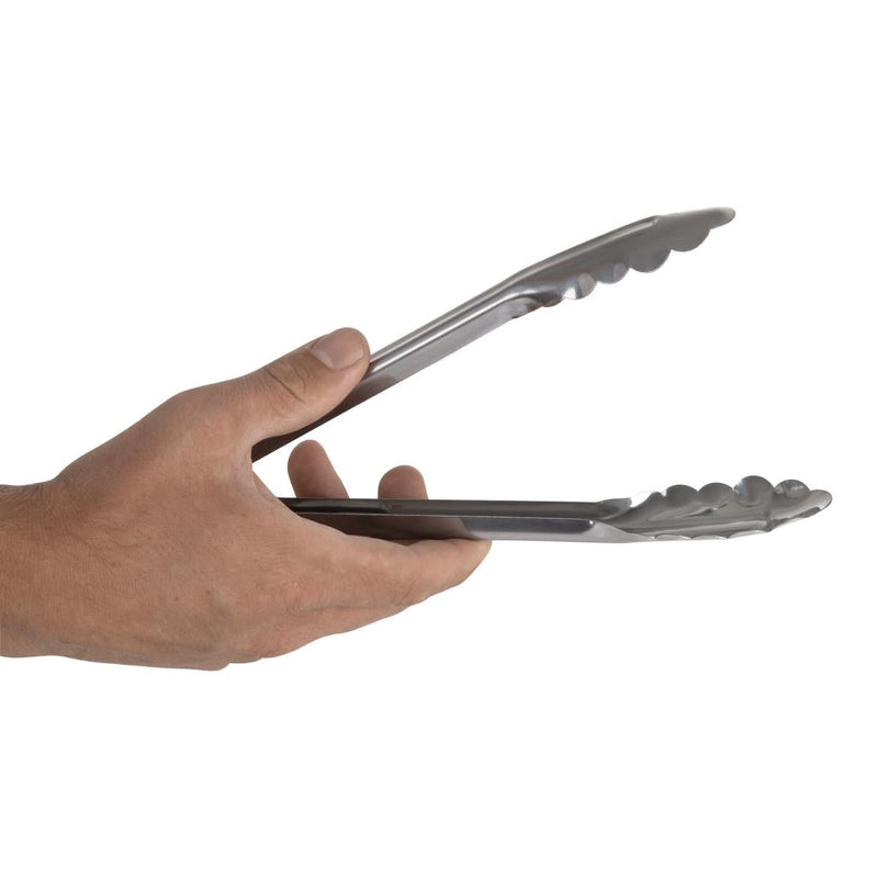 Vogue Kitchen Tongs 240mm J608