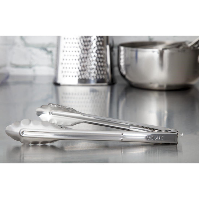 Vogue Kitchen Tongs 240mm J608