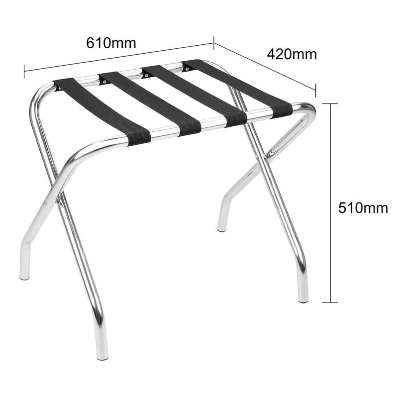 Bolero Stainless Steel Luggage Rack JA340