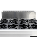 GASMAX Benchtop LPG 4 Burner Cooktop w/ Splashback - JUS-TR-4BLPG