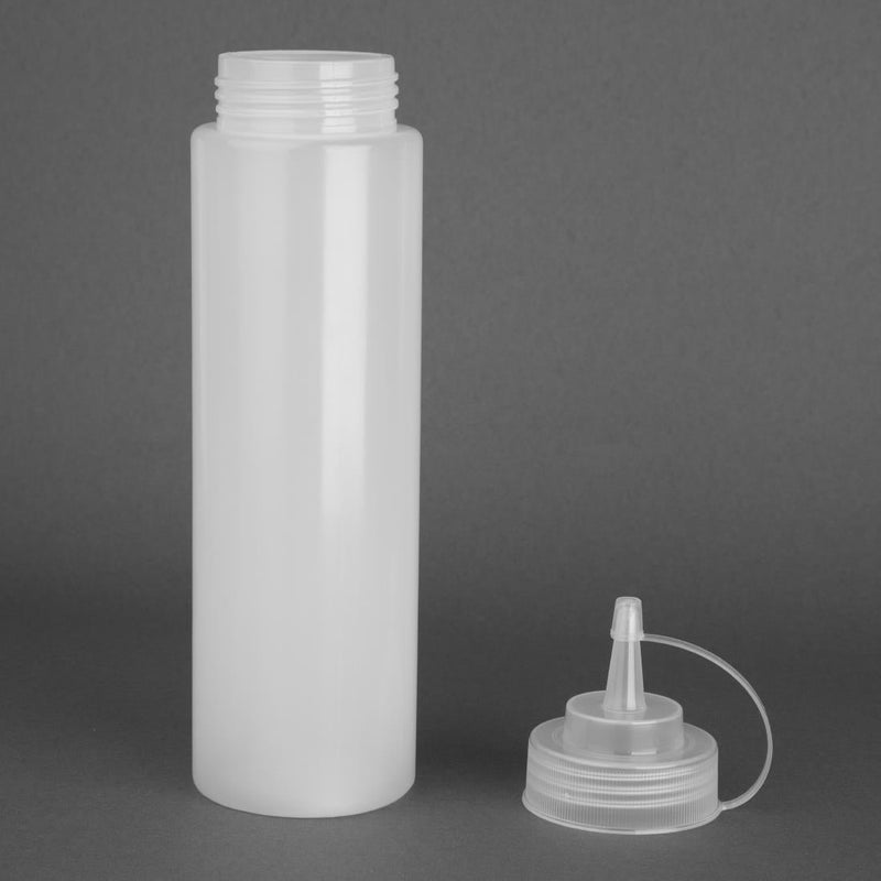 Vogue Clear Squeeze Sauce Bottle 681ml K163