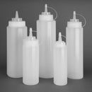 Vogue Clear Squeeze Sauce Bottle 681ml K163