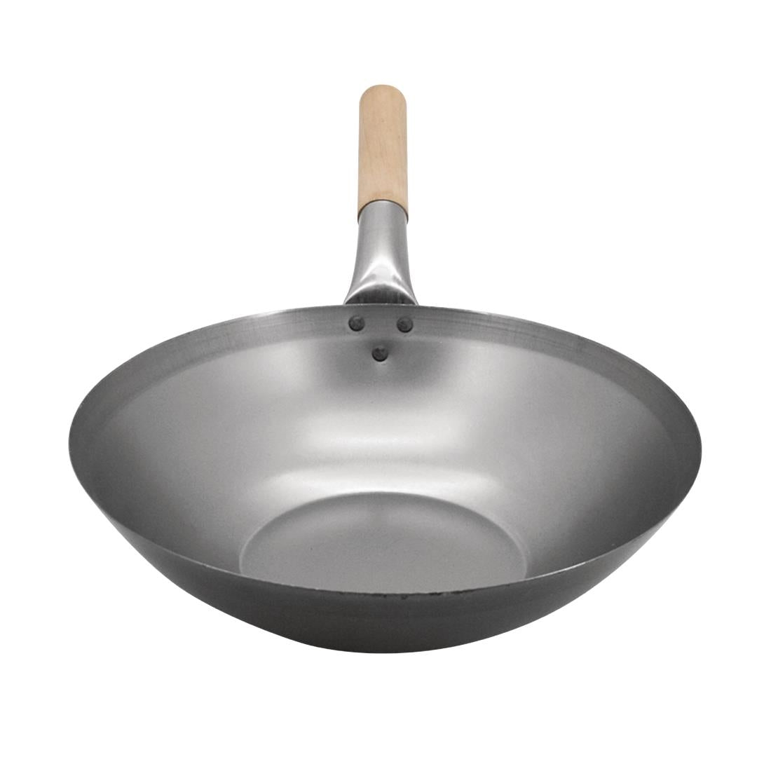 Vogue Mild Steel Wok Flat Base 330mm K296