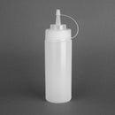 Vogue Clear Squeeze Sauce Bottle 340ml K657