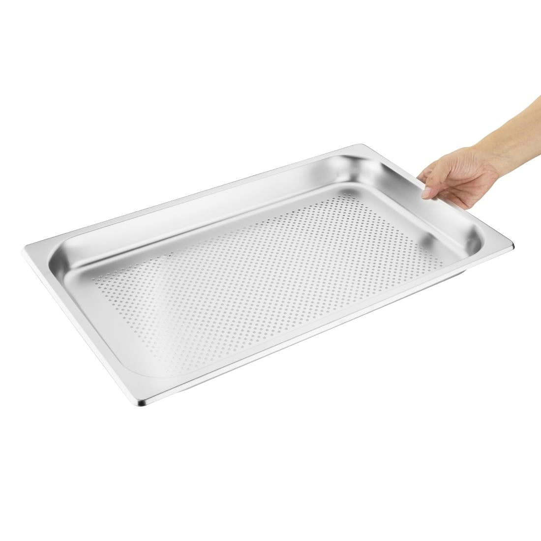 Vogue Perforated St/St - GN 1/1 40mm K839-A