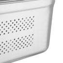 Vogue Stainless Steel Perforated 1/2 Gastronorm Tray 150mm K846-A