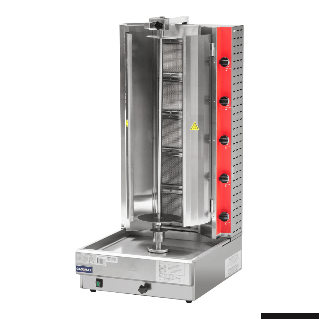 GasMAX Semi-Automatic 5 Burner Ng Kebab Machine – KB-5