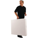 Bolero Centre Folding Utility Table 6ft White L001