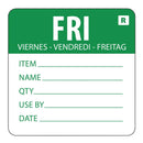 Vogue Removable Day of the Week Label Friday L070
