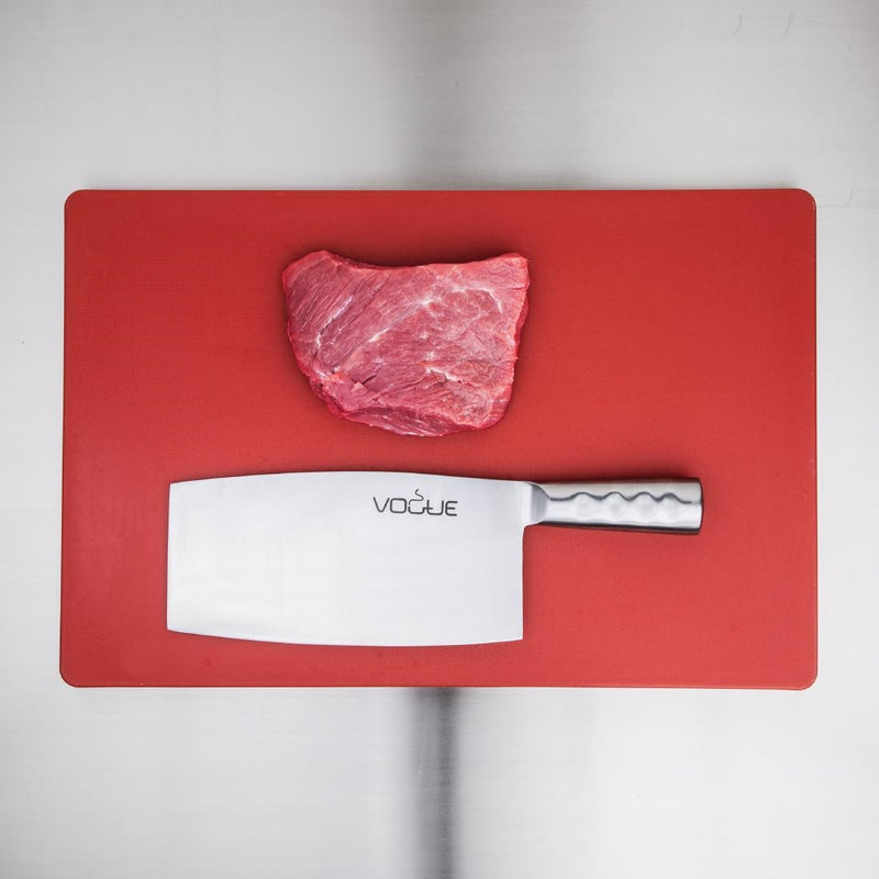 Vogue Stainless Steel Cleaver 20.5cm L259