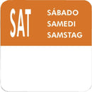 Vogue Removable Day of the Week Labels S151