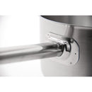 Vogue Stainless Steel Saucepan With Lid 240mm SA605