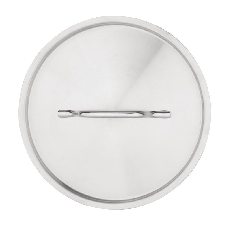 Vogue Stainless Steel Saucepan Lid 240mm M950