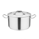 Vogue Stainless Steel Saucepan Lid 280mm M951