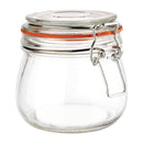 Vogue Clip Top Preserve Jars 500ml P490