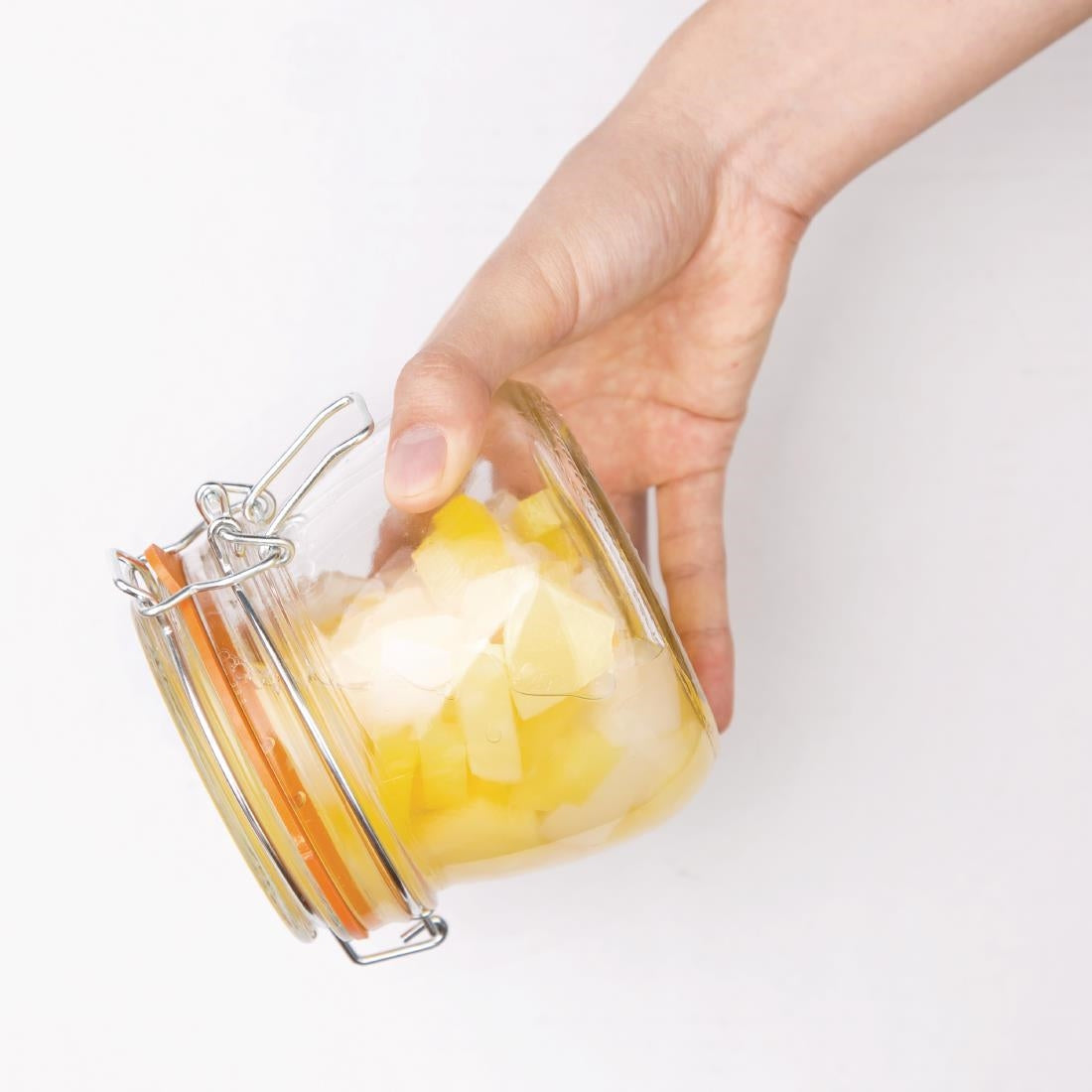 Vogue Clip Top Preserve Jars 500ml P490