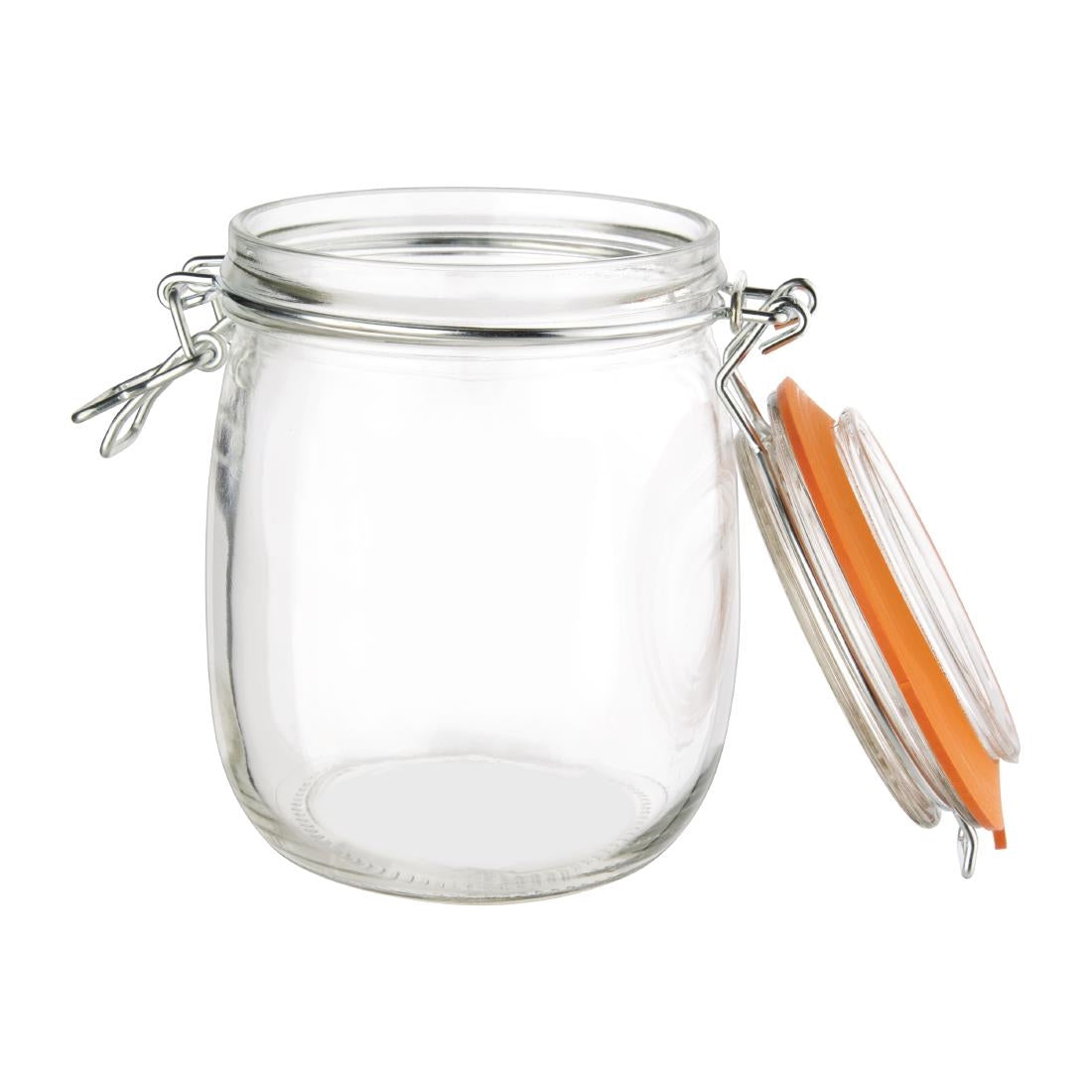 Vogue Clip Top Preserve Jars 750ml P491