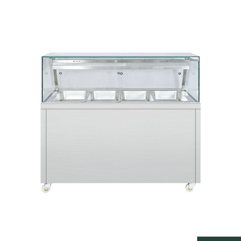 Thermaster Wet and Dry Bain Marie Display 4x1/1 GN Pans - PG150FE-XG