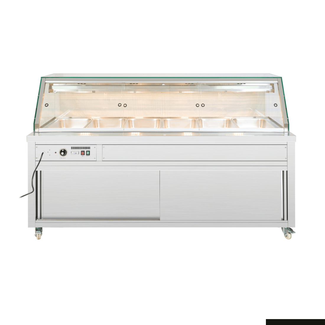 Thermaster Wet And Dry Bain Marie Display 6X1/1 GN Pans PG210FG-XG