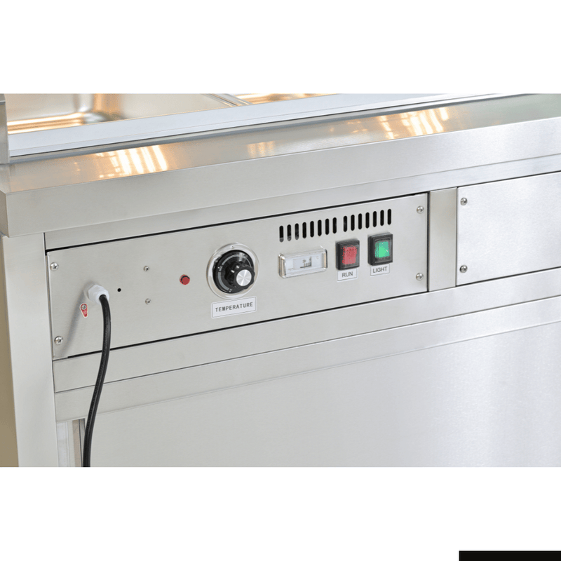 Thermaster Wet and Dry Bain Marie Display 5x1/1 GN Pans - PG180FE-XG