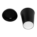 Special Offer Fiesta Recyclable Black Hot Cups and Lids 340ml (Pack of 1000) SA433