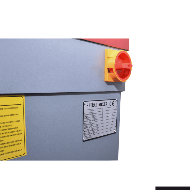 Tyrone Fixed Head Heavy Duty 34L Spiral Mixer – SCP34