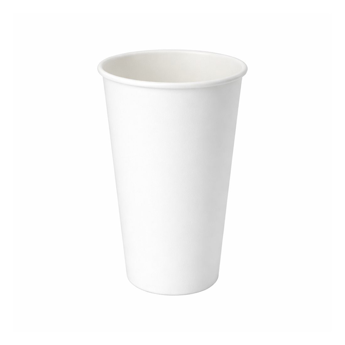 PakMax White 16oz Single Layer Hot Paper Cup - SLHPC-90-16W