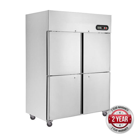 Thermaster SUF1200 TROPICAL Thermaster 4×½ door SS Freezer