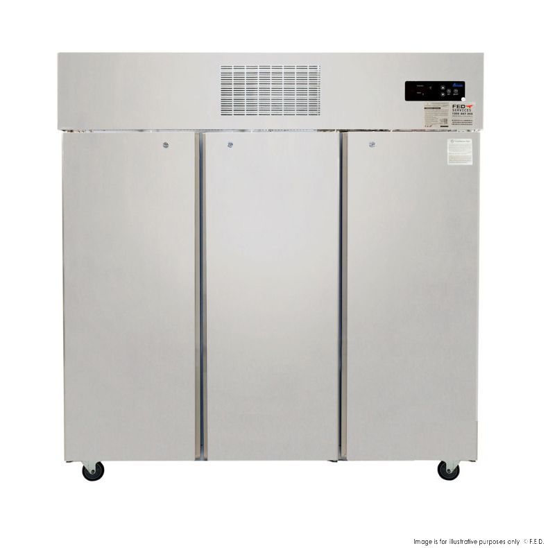 Thermaster Three Door SS Upright Storage Freezer - SUF1500