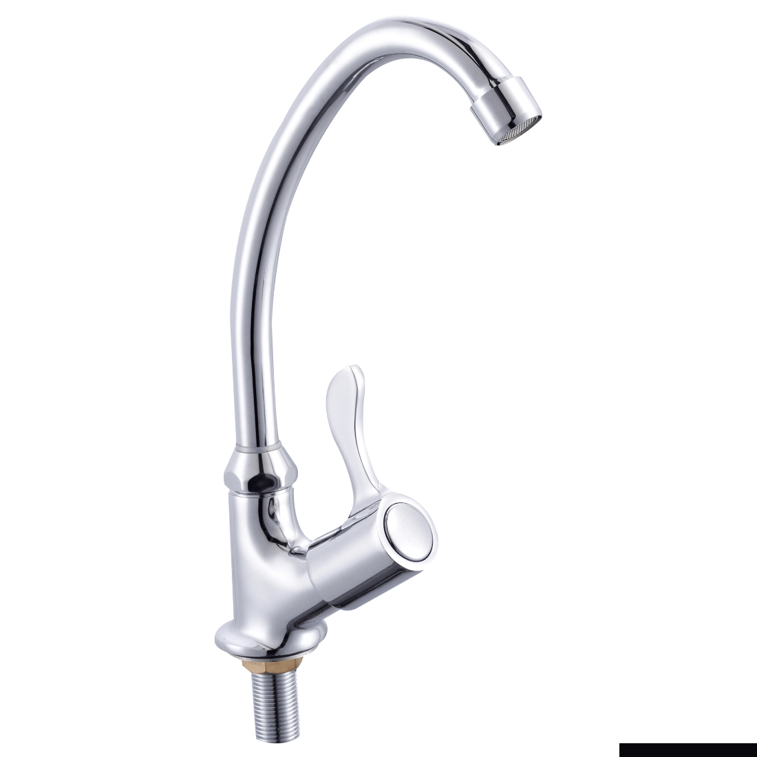 Sunmixer Wall Mounted Gooseneck Faucet with Front Handle T20139L
