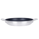 Vogue Aluminium Non-stick Teflon Platinum Plus Paella Pan 35cm HT990