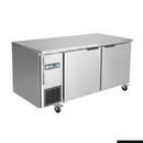 Thermaster Stainless Steel Double Door Workbench Freezer - TL1500BT