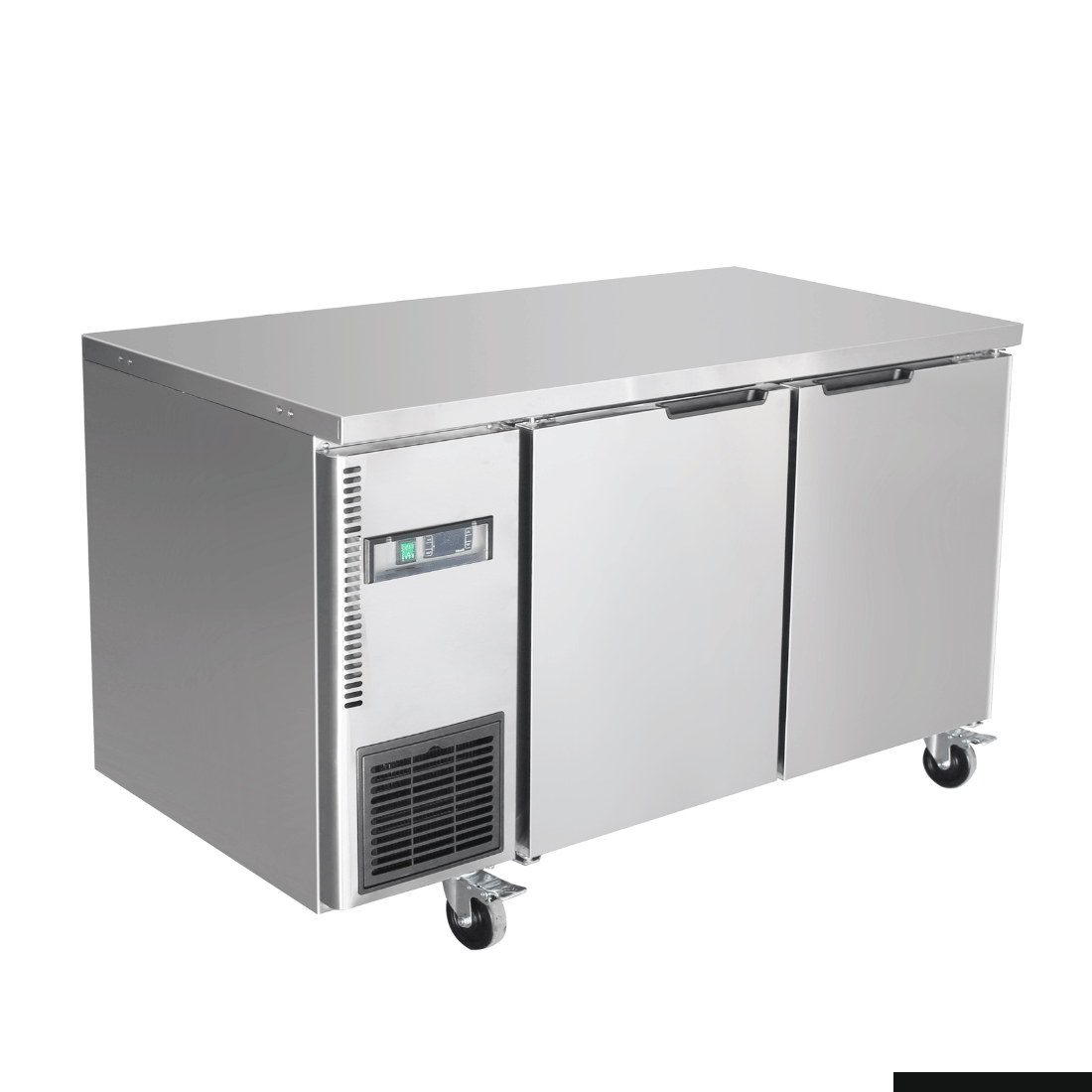 Thermaster Stainless Steel Double Door Workbench Freezer - TS1200BT
