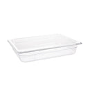 Vogue Clear Polycarbonate 1/2 Gastronorm Tray 65mm U228