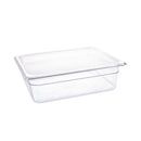 Vogue Clear Polycarbonate 1/2 Gastronorm Tray 100mm U229