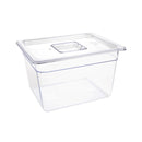 Vogue Clear Polycarbonate 1/2 Gastronorm Tray 200mm U231