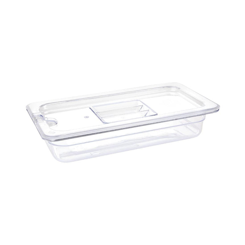 Vogue Clear Polycarbonate 1/3 Gastronorm Tray 65mm U232