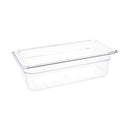 Vogue Clear Polycarbonate 1/3 Gastronorm Tray 100mm U233