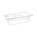 Vogue Clear Polycarbonate 1/3 Gastronorm Tray 100mm U233