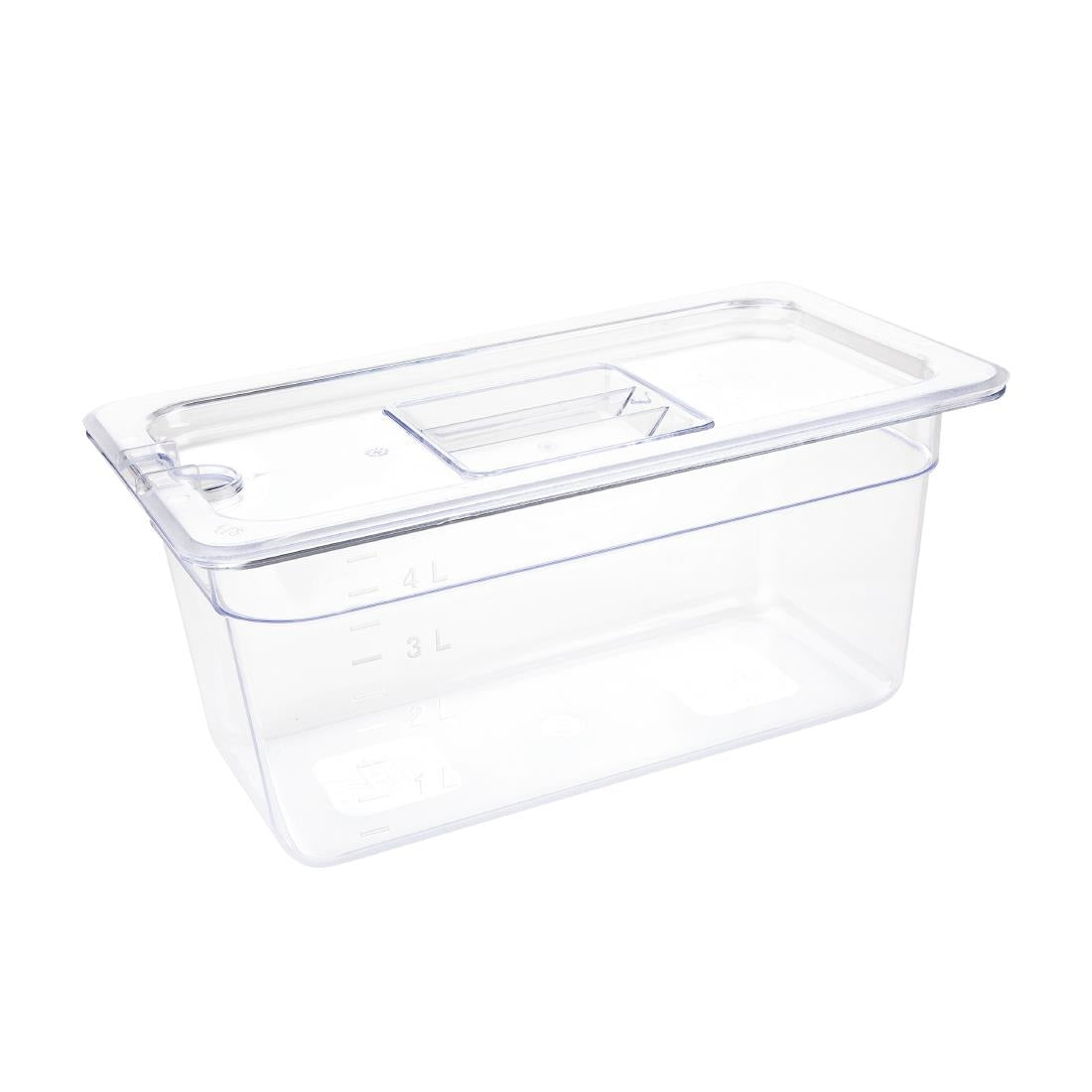 Vogue Clear Polycarbonate 1/3 Gastronorm Tray 150mm U234