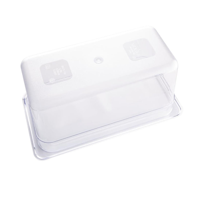Vogue Clear Polycarbonate 1/3 Gastronorm Tray 150mm U234