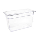 Vogue Clear Polycarbonate 1/3 Gastronorm Tray 200mm U235