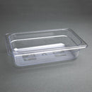 Vogue Clear Polycarbonate 1/4 Gastronorm Tray 65mm U236