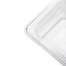 Vogue Clear Polycarbonate 1/4 Gastronorm Tray 100mm U237