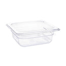 Vogue Clear Polycarbonate 1/6 Gastronorm Tray 65mm U239