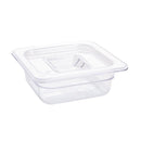 Vogue Clear Polycarbonate 1/6 Gastronorm Tray 65mm U239