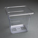 Vogue Clear Polycarbonate 1/6 Gastronorm Tray 150mm U241