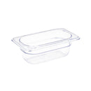 Vogue Clear Polycarbonate 1/9 Gastronorm Tray 65mm U242